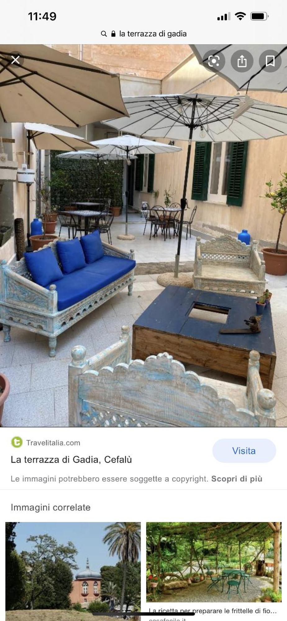 Gadia Hotel Cefalu Exterior photo